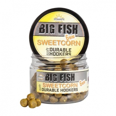 Dynamite Baits Durable Hookers Pellets 6mm Sweetcorn